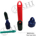 Colourful plastic rubber hanger cap